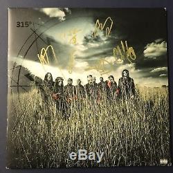 Slipknot Band Signed Album Vinyl Record Lp Autographed Corey Taylor Very Rare