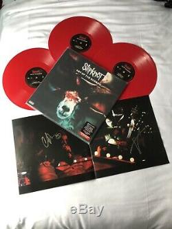Slipknot Day of the Gusano AUTOGRAPHED Triple Red Vinyl