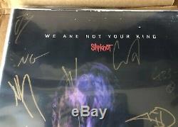 Slipknot Signed We Are Not Your Kind LP Vinyl FULL BAND SIGNED