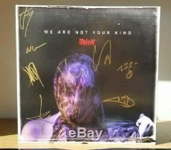 Slipknot We Are Not Your Kind SIGNED Vinyl 2LP 2019 Rare PROOF Corey Taylor