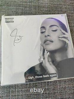 Snoh Aalegra Ugh, Those Feels Again Vinyl Record 27/500 SIGNED AUTOGRAPHED