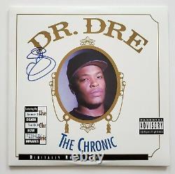 Snoop Dogg Signed Dr Dre -The Chronic Vinyl Record Hip Hop Rap LEGEND RAD