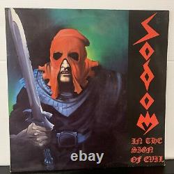 Sodom In The Sign Of Evil LP 1985 Devil's Game DG-Nr. 001 VG+/VG+ Germany