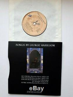 Songs by George Harrison. Vol. 1 + 2 NUMBERED. SIGNED. VINYL EDITIONS