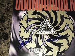 Soundgarden Rare Band Signed Badmotorfinger Vinyl Record Chris Cornell + BAS LOA