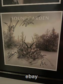 Soundgarden. Signed By All Four Members. Professionally Framed. King Animal Vinyl