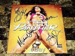 Steel Panther RARE Signed Balls Out Limited Edition Double Record Vinyl LP + COA