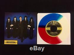 Stephen Colbert Jack White Signed Autographed 7 Vinyl Tri Color Stripes TMR