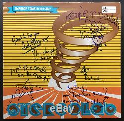 Stereolab Emperor Tomato Ketchup SIGNED glitter vinyl LP w COA! Demillia