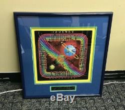 Steve Perry +4 Signed Journey Departure Vinyl Album Custom Matted & Framed