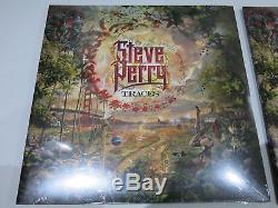 Steve Perry AUTOGRAPHED Traces Deluxe 2 LP FIRE COLORED VINYL (Limited to 700) +