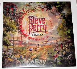 Steve Perry Autographed traces Deluxe fire colored VINYL SIGNED Journey Socks