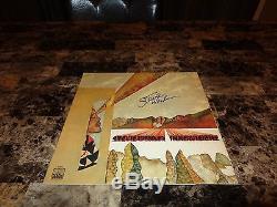Stevie Wonder Rare Authentic Hand Signed Vinyl LP Record Innervisions + Photo