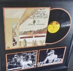 Stevie Wonder Signed Original Fingerpaint Album Vinyl/Record