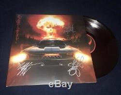 Sturgill Simpson signed Sound & Fury vinyl record album anime X4 LP proof RED