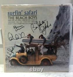 Surfin' Safari LP by The Beach Boys (Vinyl, 1962, Capitol) AUTOGRAPHED withCOA