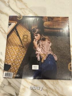 TAYLOR SWIFT Midnights Mahogany Edition Vinyl With Hand Signed Photo (+ HEART)