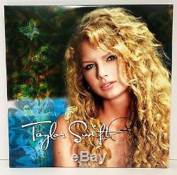 TAYLOR SWIFT Signed Vinyl LP Record Vinyl Beckett BAS #G66388