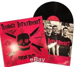 TEENAGE BOTTLEROCKET Record VINYL LP (Artwork by Cody and signed by Branden)