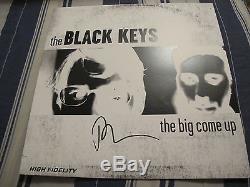THE BLACK KEYS signed THE BIG COME UP VINYL EXACT PROOF RARE REVERSE COVER COA