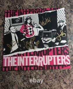 THE INTERRUPTERS Signed Vinyl LP Record autograph Aimee