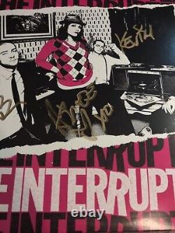 THE INTERRUPTERS Signed Vinyl LP Record autograph Aimee