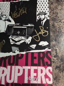 THE INTERRUPTERS Signed Vinyl LP Record autograph Aimee