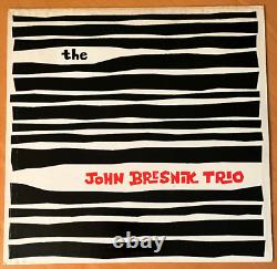 THE JOHN BRESNIK TRIO Private Promo MONO JAZZ LP Signed by Bresnik RARE VG++