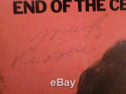 THE RAMONES End Of The Century Vinyl Record LP, 1980 orig SRK6077 SIGNED ALL 4