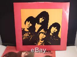 THE RAMONES End Of The Century Vinyl Record LP, 1980 orig SRK6077 SIGNED ALL 4