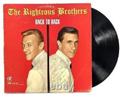 THE RIGHTEOUS BROTHERS Back To Back LP RARE Signed/Auto by BARRY MANN Vtg 1965