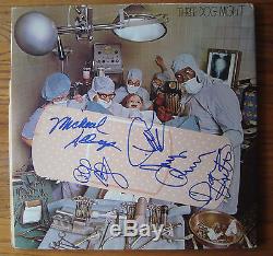 THREE DOG NIGHT SIGNED by 5 hard labor Vinyl LP RECORD RARE