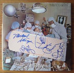 THREE DOG NIGHT SIGNED by 5 hard labor Vinyl LP RECORD RARE