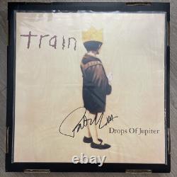 TRAIN Drops Of Jupiter LP Autographed Vinyl Bronze SIGNED Pat Monahan