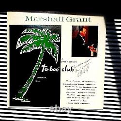 Ta-Boo Club Marshall Grant At James N Peterson's Tropical Vinyl LP Record SIGNED