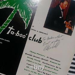 Ta-Boo Club Marshall Grant At James N Peterson's Tropical Vinyl LP Record SIGNED