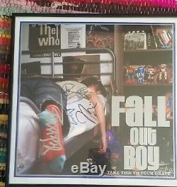 Take This To Your Grave, Fall Out Boy, Autographed, First Pressing, Black, Vinyl
