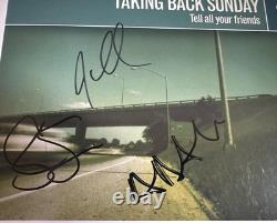 Taking Back Sunday Band Signed Tell All Your Friends Vinyl Record Album Jsa Coa