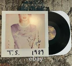 Taylor Swift 1989 Black Vinyl LP Signed 13 Days of Taylor