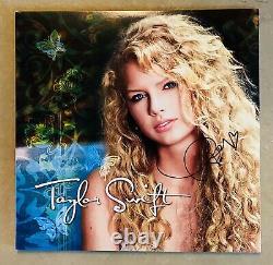 Taylor Swift Authentic Signed Autographed Self Titled Vinyl LP Record