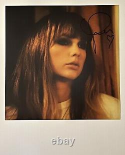 Taylor Swift Jade Midnights Vinyl & Autographed Hand Signed Photo! IN HAND HEART