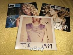 Taylor Swift LP Vinyl (1989 Signed, Fearless & Selftitled) Record Store Day
