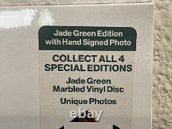 Taylor Swift Midnights Jade Green Marbled Vinyl With Hand Signed Photo Sealed