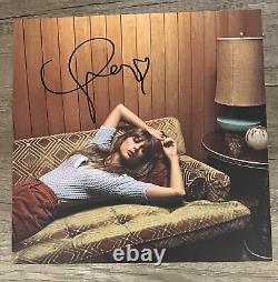 Taylor Swift Midnights Moonstone Blue Edition Vinyl With Signed Photo WITH HEART