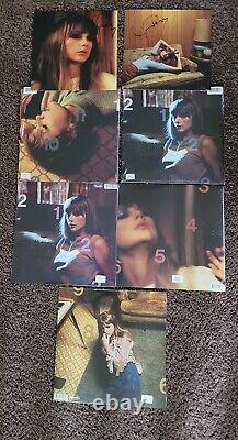 Taylor Swift Midnights Vinyl Set Of 5. 2 Signed Photos 1 with Heart