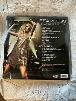Taylor Swift Signed 12 Vinyl Record Set (3) Bold Autograph /250 Limited Edition