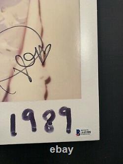 Taylor Swift Signed'1989' Album Vinyl Record Lp Bas Coa Loa Autograph