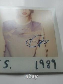 Taylor Swift Signed Autograph 1989 Vinyl Record Album LP JSA/OTF LOA