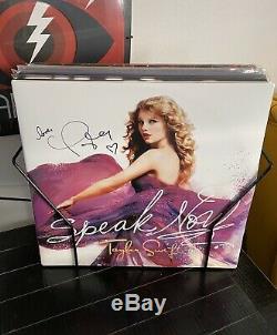 Taylor Swift Signed Autographed Speak Now Vinyl LP Record Rare