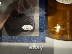 Taylor Swift Signed Framed Mahogany Vinyl With Heart JSA COA